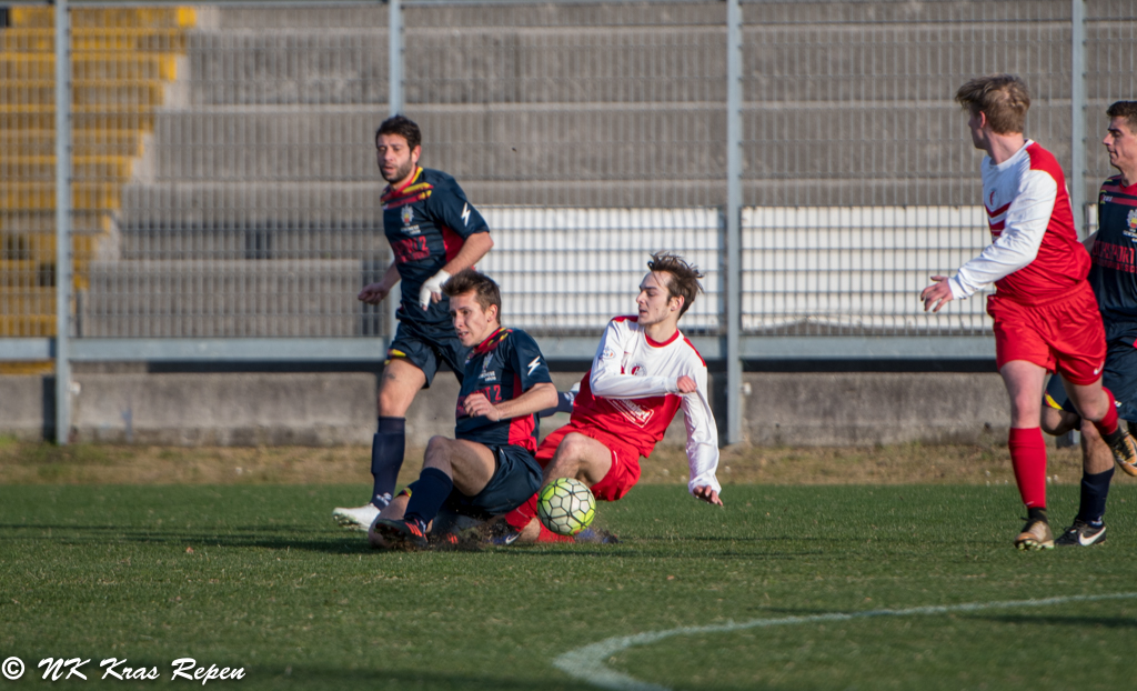 ELITNA LIGA-ECCELLENZA – DOMENICA-V NEDELJO 04.02: KRAS REPEN-EDMONDO BRIAN