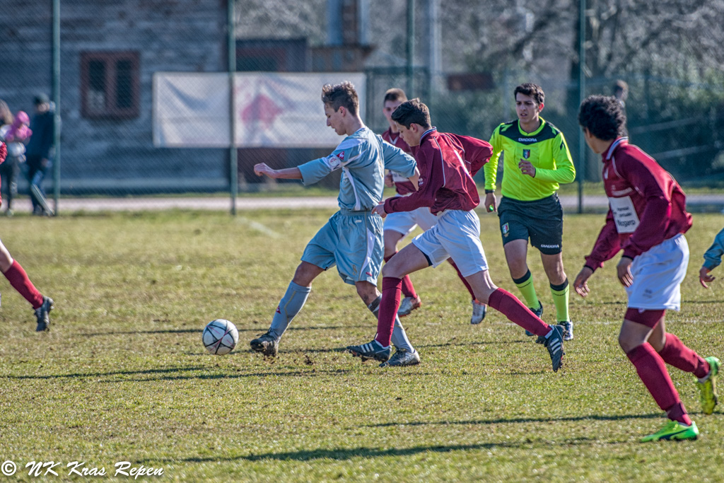 MLADINSKE EKIPE-GIOVANILI: TEKMOVANJE-PARTITE 03.03