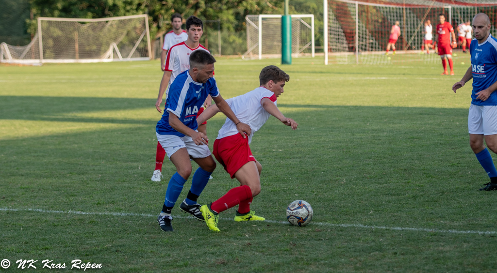 AMICHEVOLE-PRIJATELJSKA TEKMA: KRAS REPEN-PONZIANA CHIARBOLA 2-4